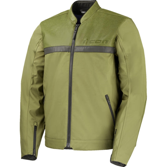Icon Midhawk Jacket (Medium, Green)