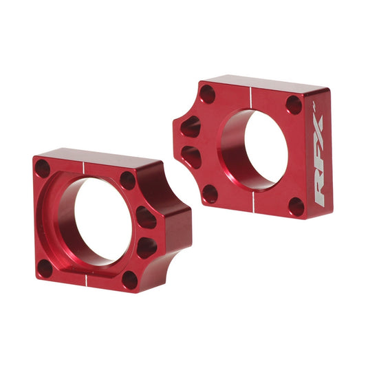 Rfx FXAB 80100 99RD Pro Series Rear Axle Blocks - Red