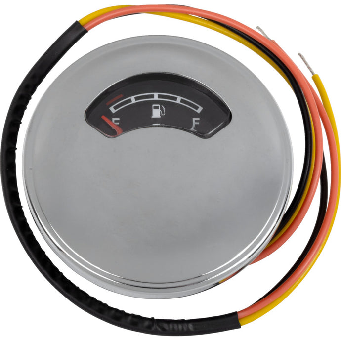 Drag Specialties 2212-0888 Fuel Gauge - Chrome