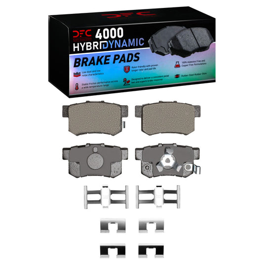 Dfc 4000-1086-01 DFC 4000 HybriDynamic Brake Pads