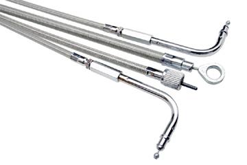 Motion Pro 65-0297 Armor Coat Stainless Steel Throttle Cable