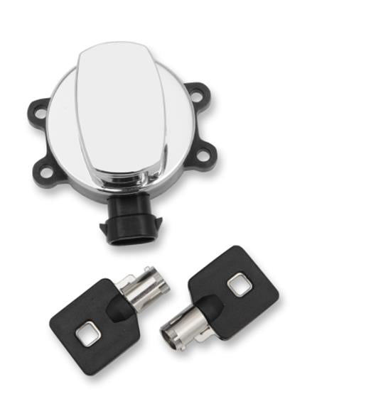Drag Specialties 2106-0249 Side Hinge Ignition Switch - Chrome