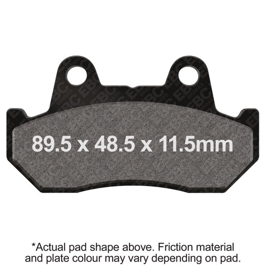 Ebc Powersports FA69/3HH EBC HH Sintered Brake Pads