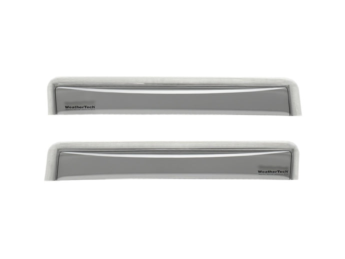 Weathertech 81962 WT Deflector - Rear - Drk Smk