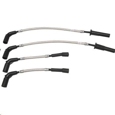 Magnum 3047S Braided Spark Plug Wires - Polished Stainless