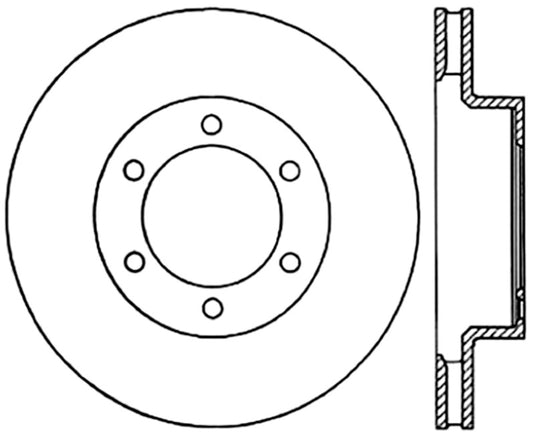 Stoptech 126.44129CSR ST Slotted Sport Brake Rotors