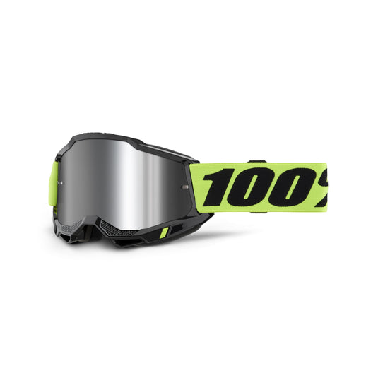 Neon Yellow / Mirror Silver Lens