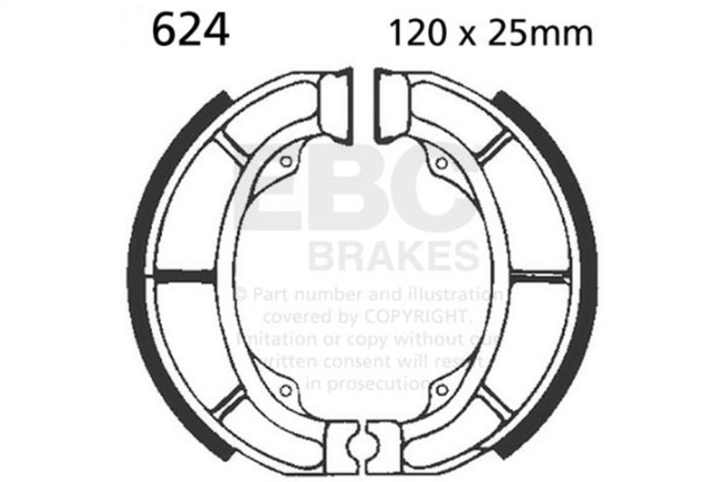 Load image into Gallery viewer, Ebc Powersports 624 EBC FA-SFA-X Brake Pads
