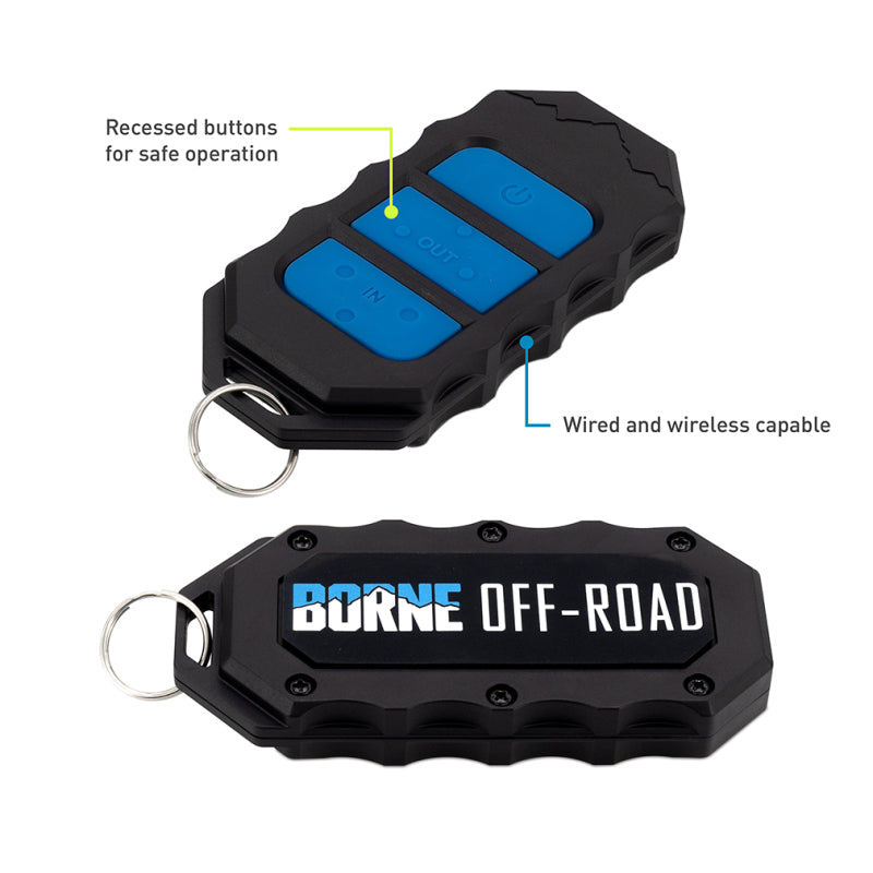 Load image into Gallery viewer, Borne Off-Road BNWN-12-SBK BRN 12K Winch
