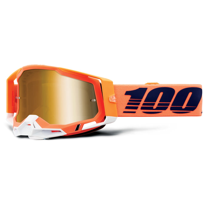 Coral/Light Orange/Navy / Gold Lens
