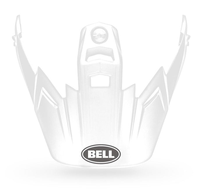 Bell Helmets Visor for MX-9 Adventure MIPS Helmets - Gloss White