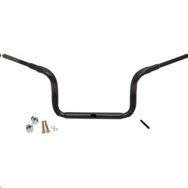 La Choppers LA-7323-10B 1-1/2in. Traditional Ape Hanger Handlebar - Black