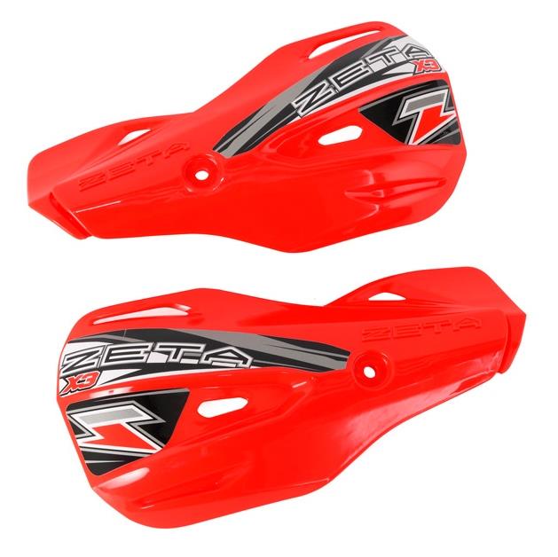Zeta ZE74-4105 Impact X3 Handguard - Red