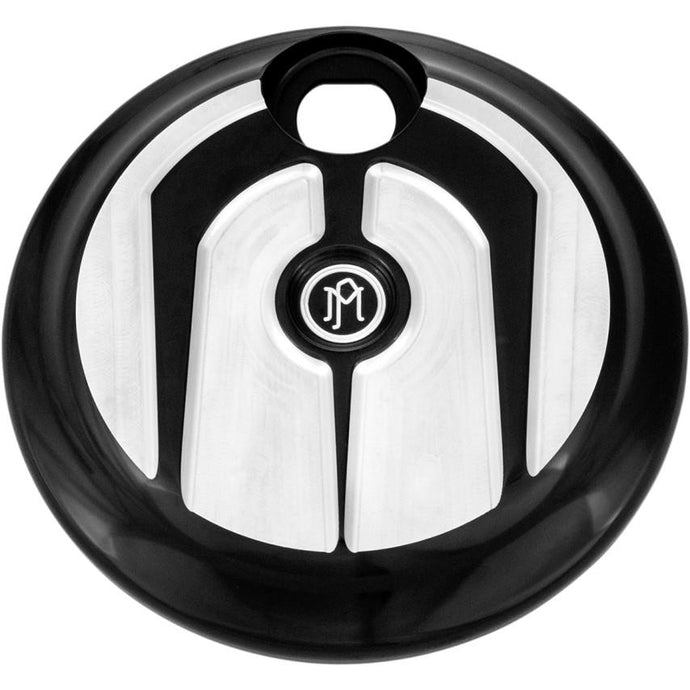 Performance Machine 0200-2005SCA-BM Fuel Door - Scallop - Contrast Cut