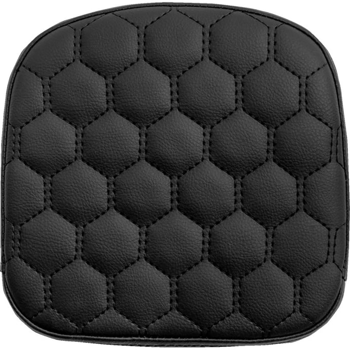 Saddlemen 040749 Sissy Bar Pad for Step-Up HC Seats - Grasvestone with Black Stitching