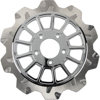 Lyndall Racing Brakes 2002-2033 Crown Cut Brake Rear Rotor - 11.5in. - 9 Spoke