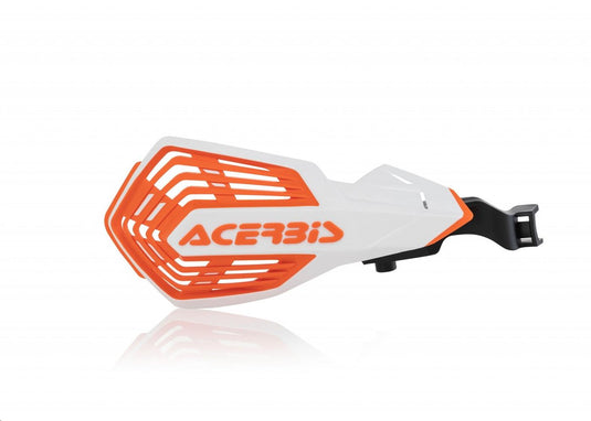 Acerbis 2801975412 K-Future Handguards - White/Orange