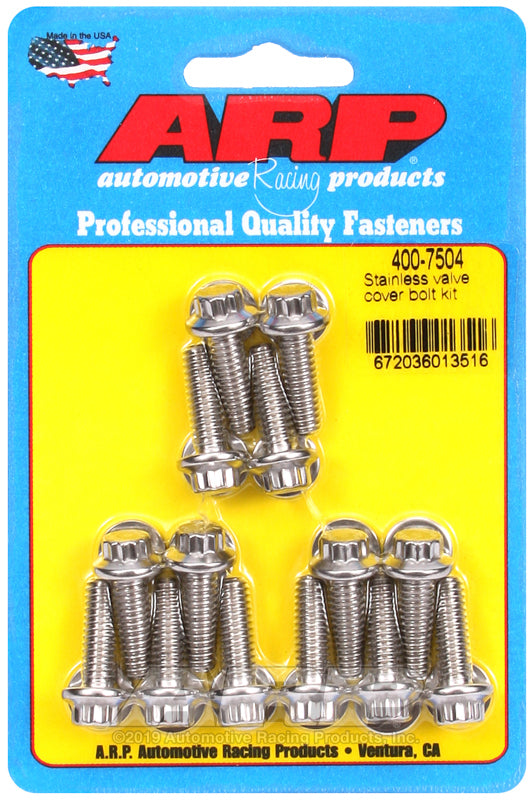 Arp 400-7504 ARP Valve Cover Bolt Kit
