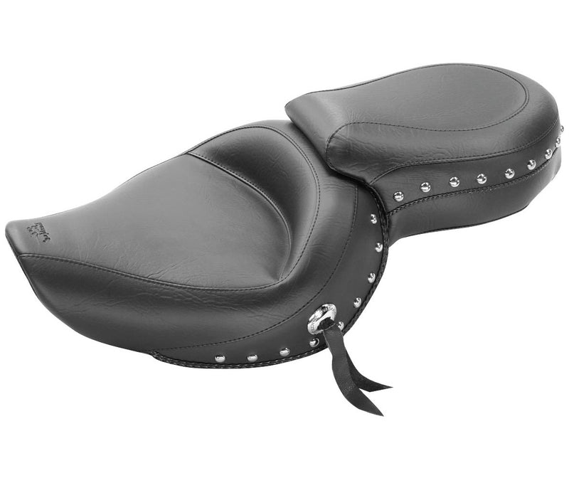 Mustang 76142 Wide Touring One-Piece Studded Seat