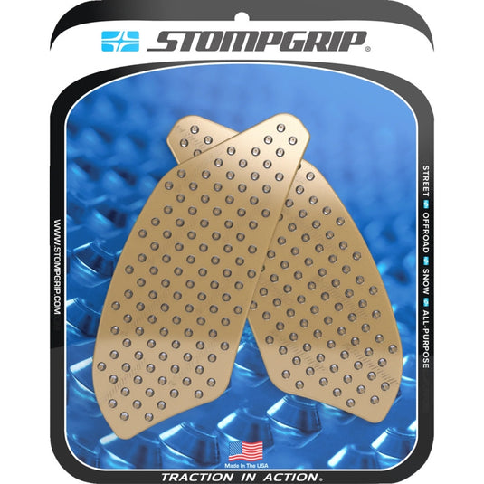 Stompgrip 55-10-0200C Volcano Profile Traction Tank Grip - Street - Clear