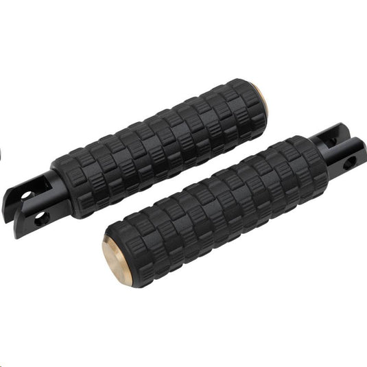 Arlen Ness 07-968 Fusion Passenger Footpegs - Air Trax - Brass