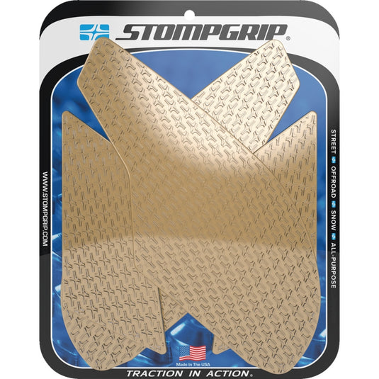 Stompgrip 55-14-0136C Icon Profile Traction Tank Grip - Street - Clear