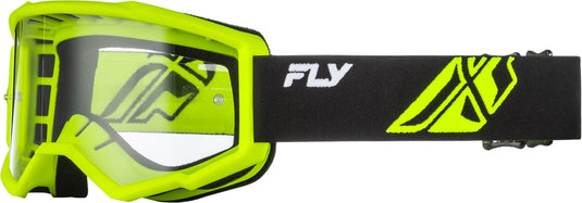 Black/Hi-vis / Clear Lens