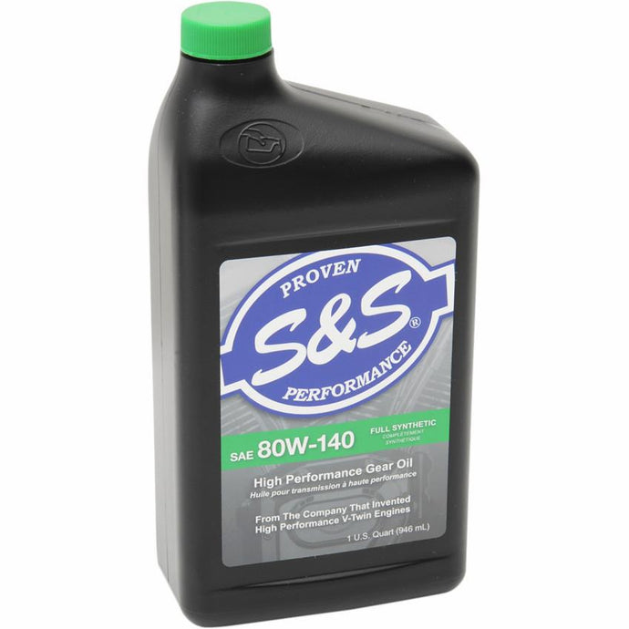 S&S Cycle 153756 High Performance Synthetic Big Twin Gear Oil - SAE 80W-140 - 1 Qt.