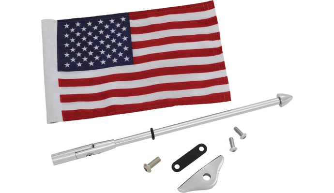 Show Chrome 52-965 Folding Flagpole