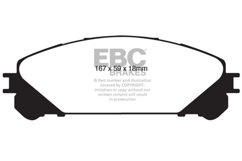 Load image into Gallery viewer, Ebc DP31837C EBC Redstuff Brake Pad Sets
