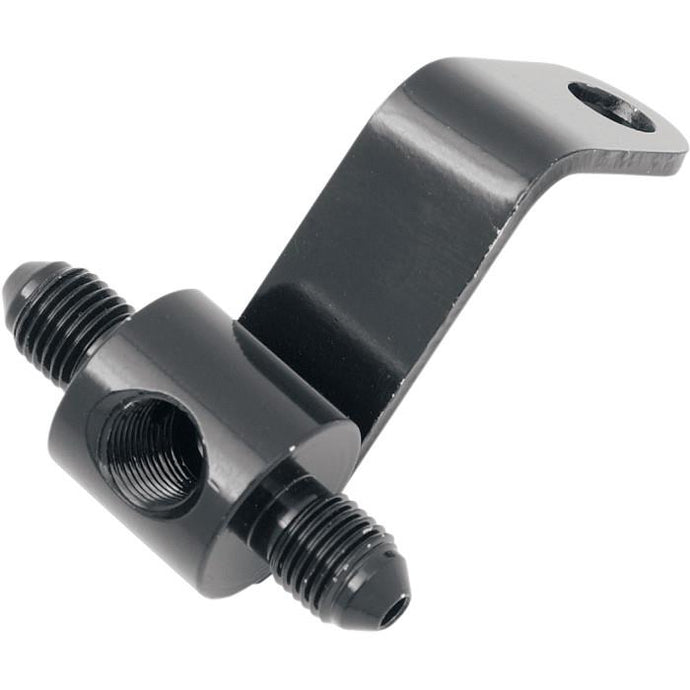 Goodridge PMCHD-015BK Universal Rear XL Brake Tee with Mount - 1/8in. NPT Threads - Ebony