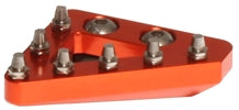 Rfx FXRB 90101 99OR Replacement Tip for Pro Series Solid Rear Brake Pedal - Orange
