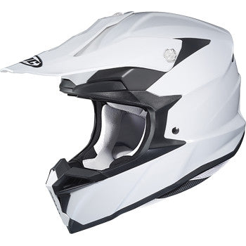 Hjc i50 Solid Helmet (Medium, White)