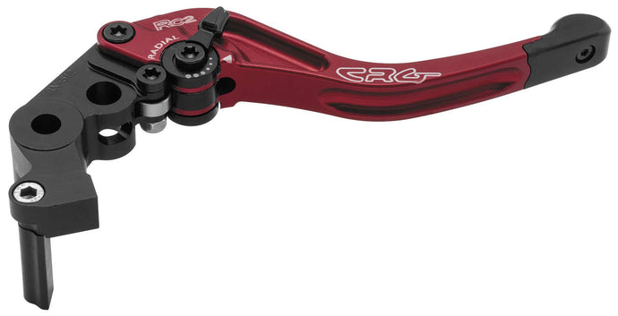 Crg 2RN-512-T-R RC2 Standard Length Brake Lever - Red