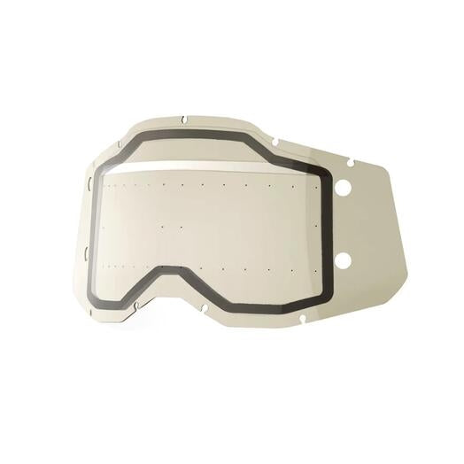 100% Dual Pane Sonic Bumps for RC2/AC2/ST2 Forecast Goggles - Smoke Lens