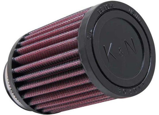 K&N Engineering RU-1280 Universal Round Straight Air Filter - Rubber End Cap