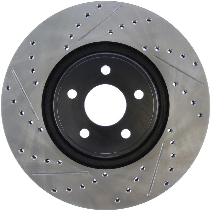 Load image into Gallery viewer, Stoptech 127.65146R ST Slot &amp; Drill Brake Rotors
