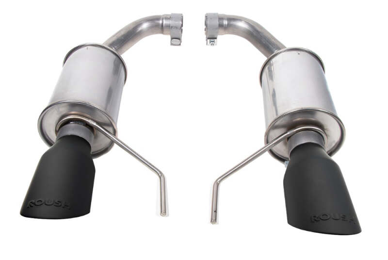 Load image into Gallery viewer, Roush 422333-BLK RSH Axle Back Exhausts
