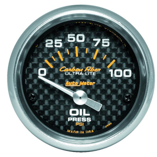 Autometer 4727 AM Carbon Fiber Gauges