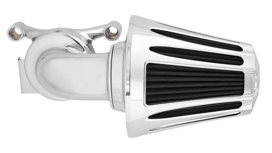 Arlen Ness 81-024 Monster Sucker Air Cleaner Kit with Cover - Deep Cut - Chrome