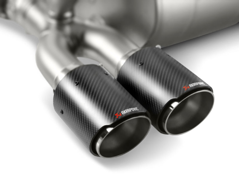 Load image into Gallery viewer, Akrapovic TP-CT/26 AKR Tail Pipe Set - Carbon
