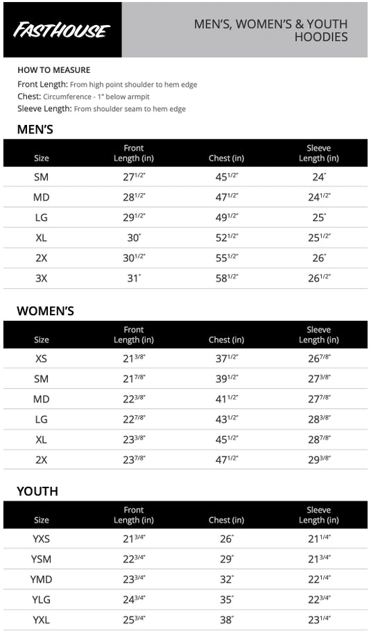 Fasthouse Paragon Pullover Hoodie (XXX-Large, Navy)