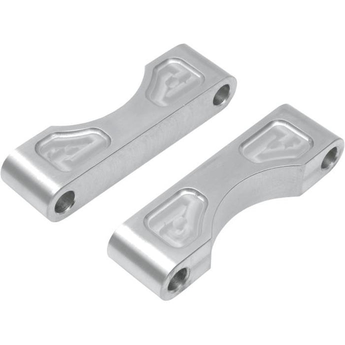Klock Werks KWFS-01-0103 Tire Hugger Front Fender Mounting Blocks for 16in./17in./18in. Tire - Raw Finish