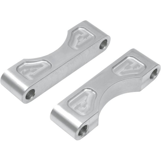 Klock Werks KWFS-02-0102 Tire Hugger Front Fender Mounting Blocks for 21in. Tire - Raw Finish