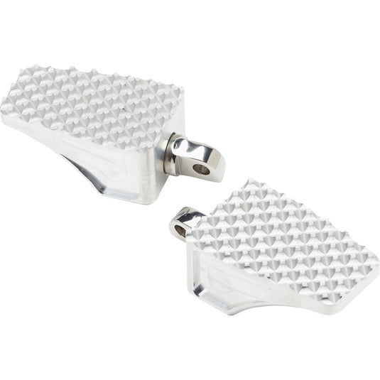 La Choppers LA-P100-01 Driver Mount County Footpegs - Raw