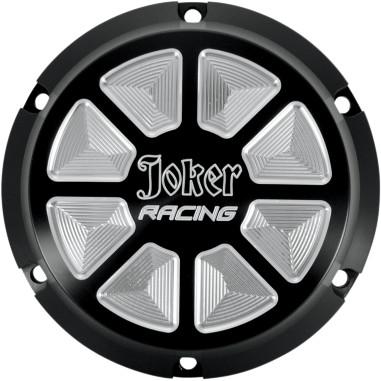 Joker Machine 10-692B Billet Derby Cover - Joker Racing - Black Anodized