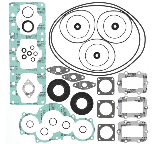 Vertex 711221 Complete Gasket Kit with Oil Seals