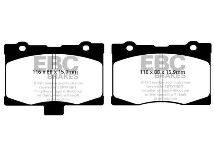 Ebc DP31735C EBC Redstuff Brake Pad Sets