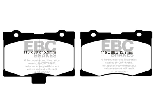 Ebc DP31735C EBC Redstuff Brake Pad Sets