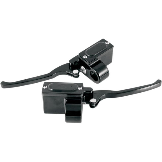 Gma Engineering GMA-HC-4-B Hydraulic Clutch Master Cylinder Assembly for 1in. Handlebar - 9/16in. Bore - Black